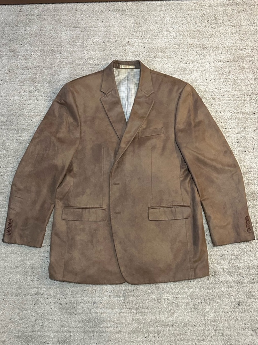 Lauren Ralph Lauren Brown Suede Blazer